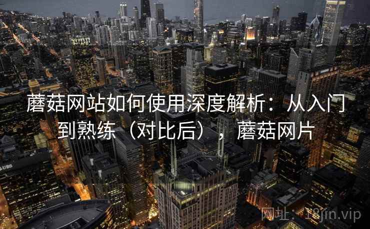 蘑菇网站如何使用深度解析：从入门到熟练（对比后），蘑菇网片